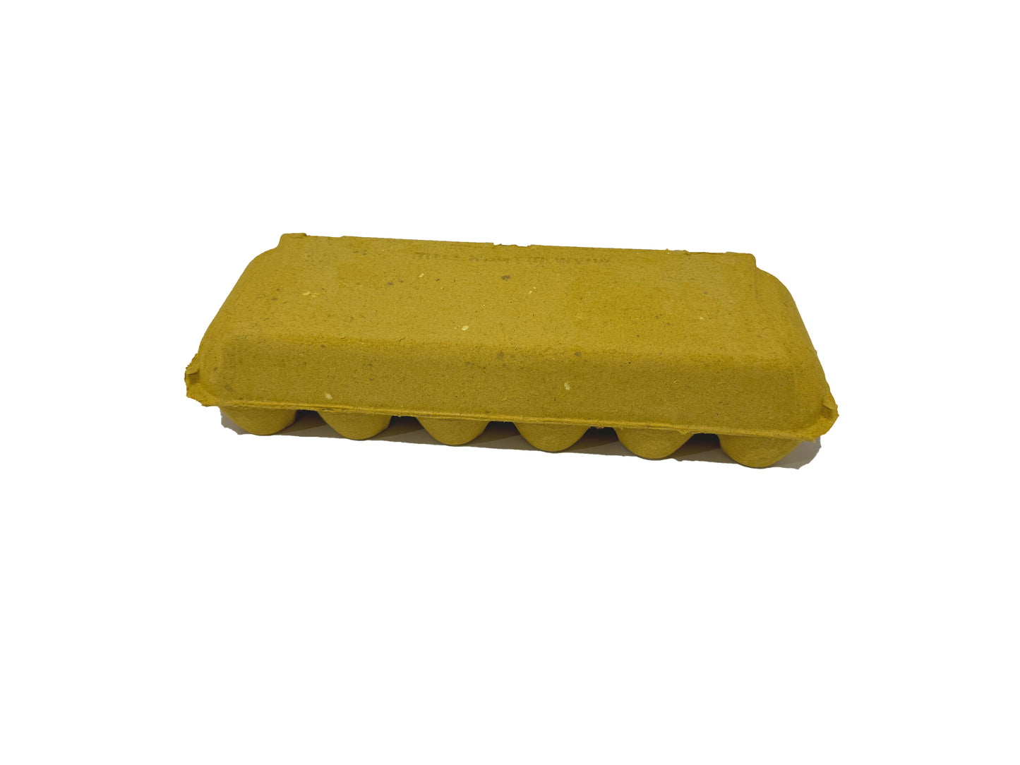 12-Egg Cartons for Full Dozen Eggs - Standard Size - Sun Yellow