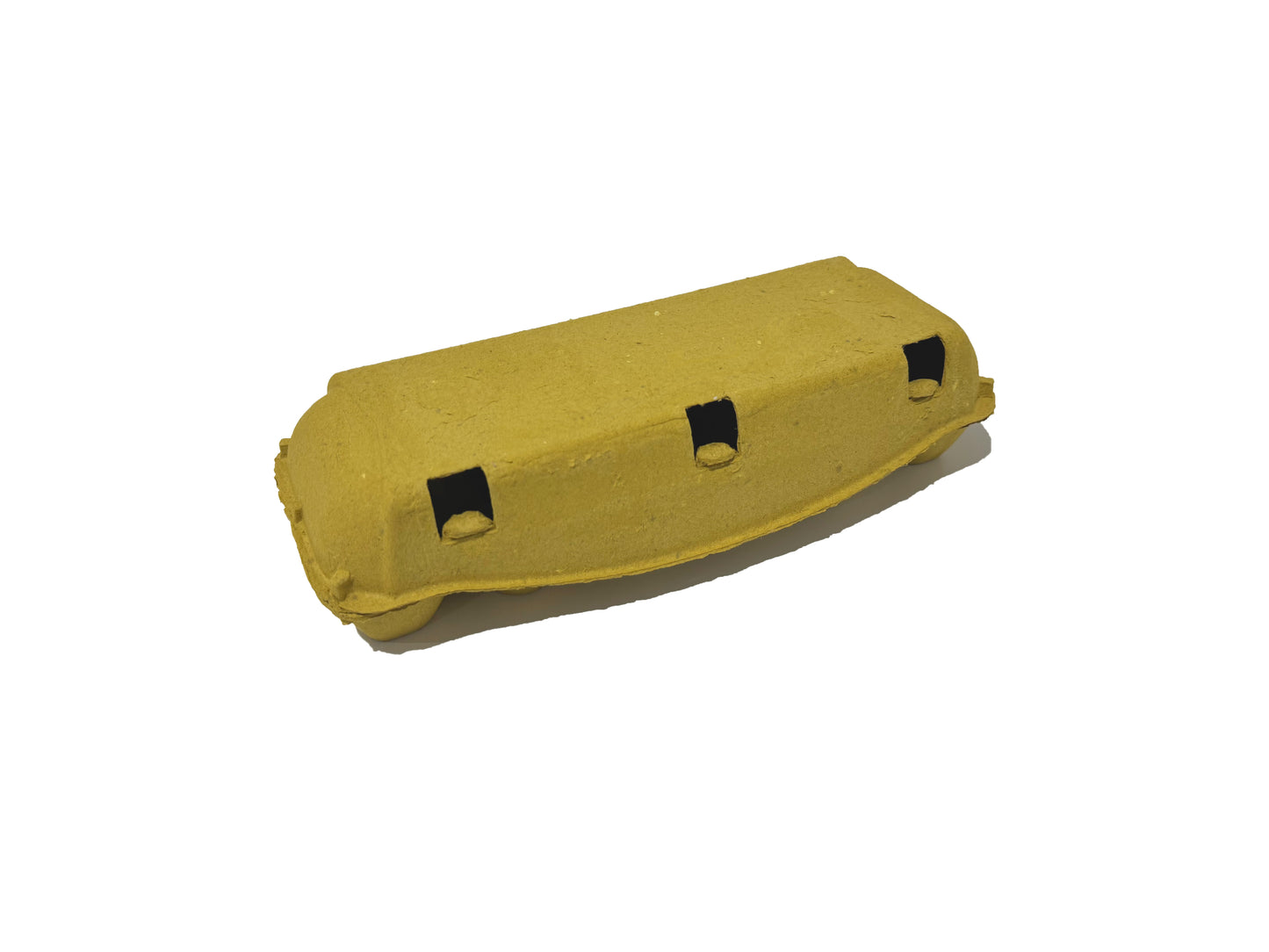 12-Egg Cartons for Full Dozen Eggs - Standard Size - Sun Yellow